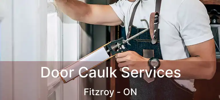  Door Caulk Services Fitzroy - ON