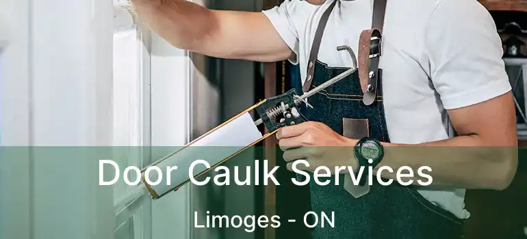  Door Caulk Services Limoges - ON