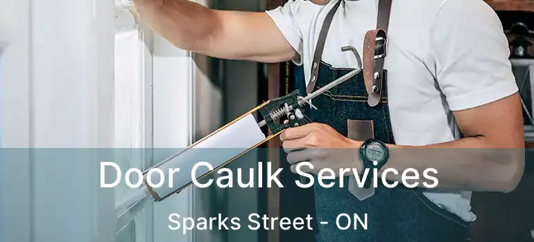  Door Caulk Services Sparks Street - ON