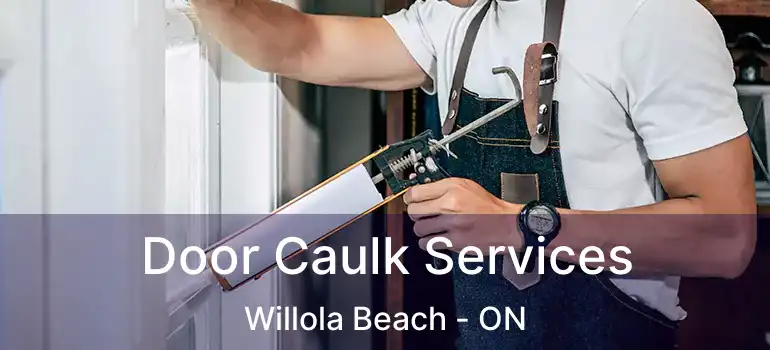  Door Caulk Services Willola Beach - ON