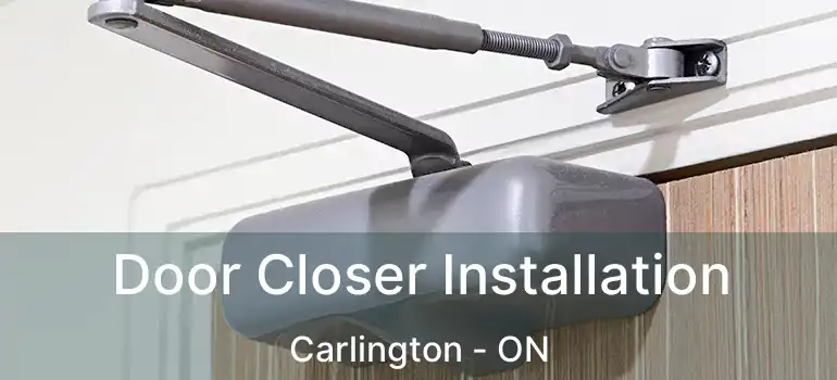  Door Closer Installation Carlington - ON