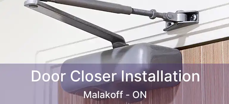  Door Closer Installation Malakoff - ON