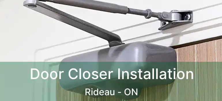  Door Closer Installation Rideau - ON