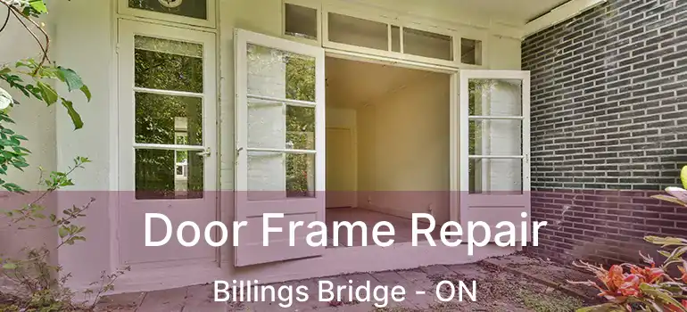  Door Frame Repair Billings Bridge - ON