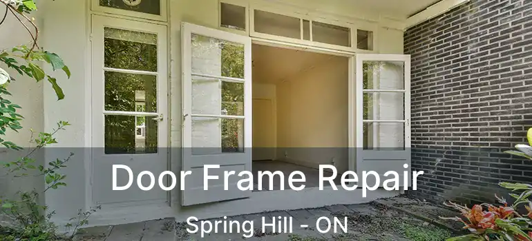  Door Frame Repair Spring Hill - ON