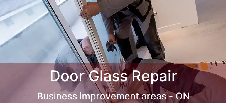  Door Glass Repair Business improvement areas - ON