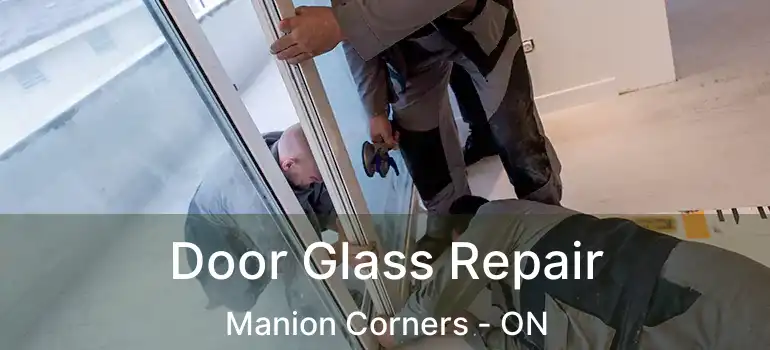  Door Glass Repair Manion Corners - ON