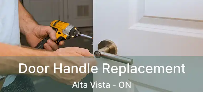  Door Handle Replacement Alta Vista - ON