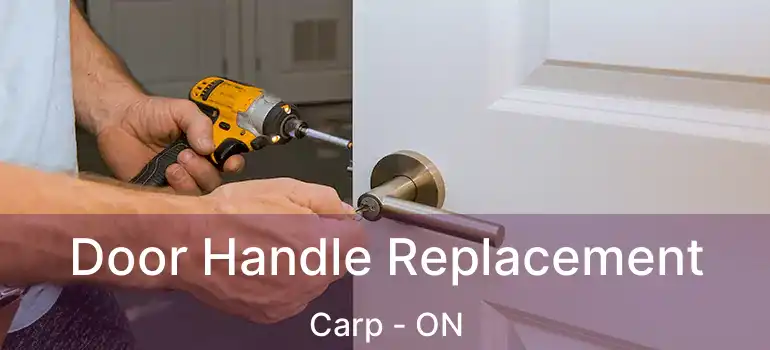  Door Handle Replacement Carp - ON