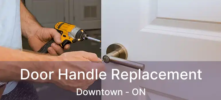  Door Handle Replacement Downtown - ON