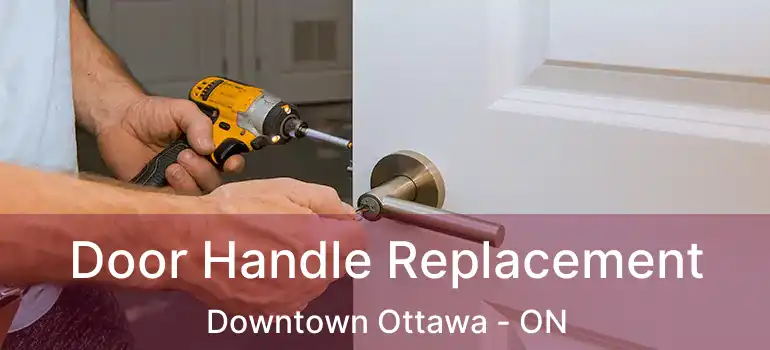  Door Handle Replacement Downtown Ottawa - ON