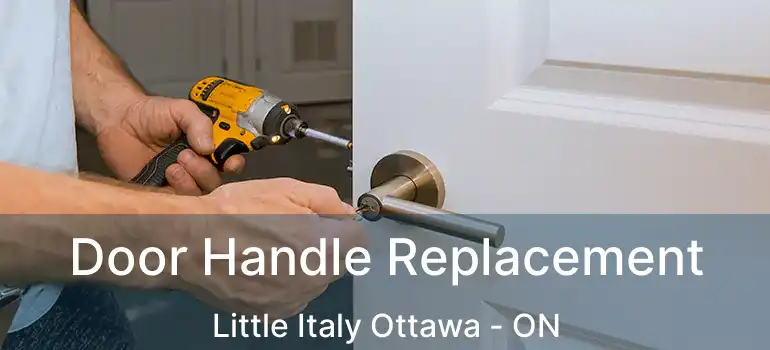  Door Handle Replacement Little Italy Ottawa - ON