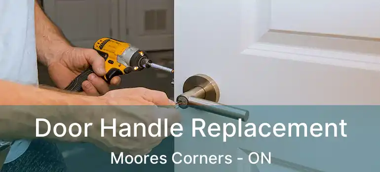  Door Handle Replacement Moores Corners - ON