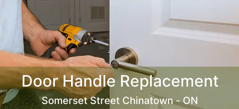  Door Handle Replacement Somerset Street Chinatown - ON