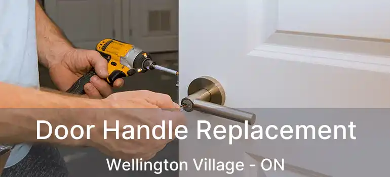  Door Handle Replacement Wellington Village - ON