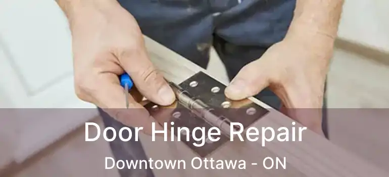  Door Hinge Repair Downtown Ottawa - ON