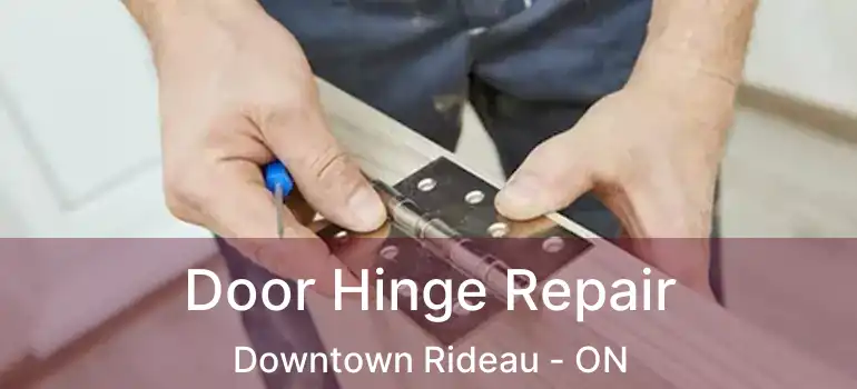  Door Hinge Repair Downtown Rideau - ON