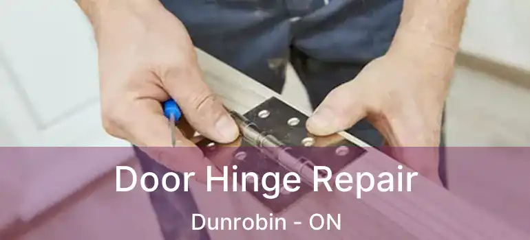  Door Hinge Repair Dunrobin - ON