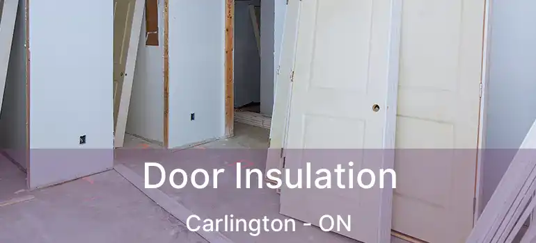  Door Insulation Carlington - ON