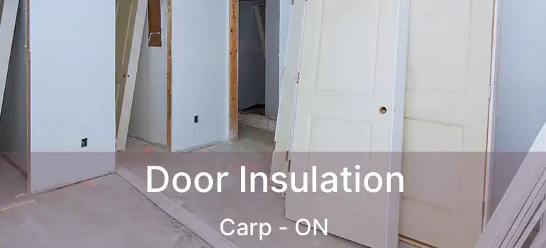  Door Insulation Carp - ON