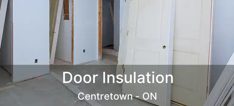  Door Insulation Centretown - ON