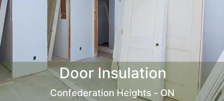  Door Insulation Confederation Heights - ON