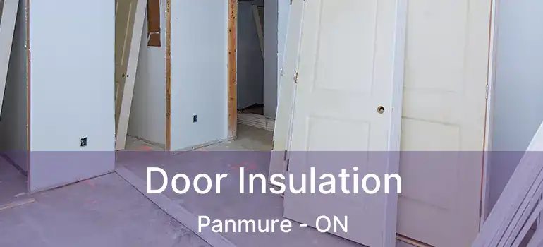  Door Insulation Panmure - ON