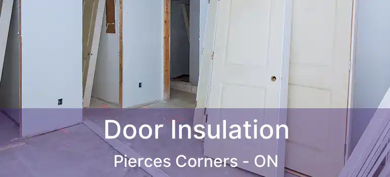  Door Insulation Pierces Corners - ON