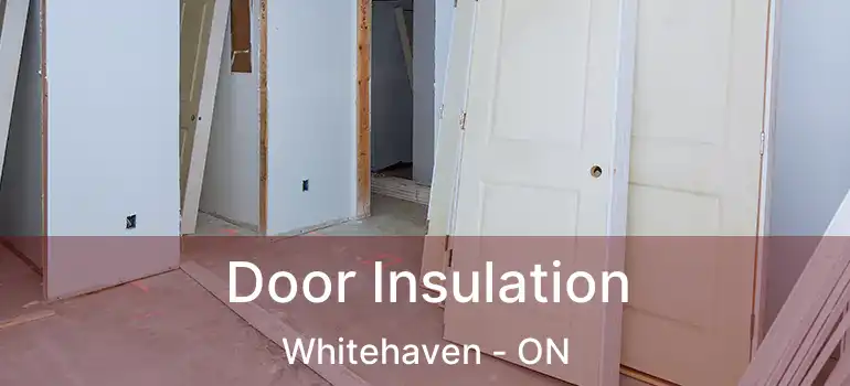  Door Insulation Whitehaven - ON