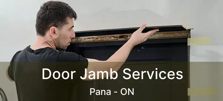  Door Jamb Services Pana - ON