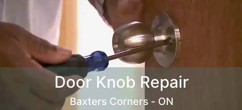  Door Knob Repair Baxters Corners - ON