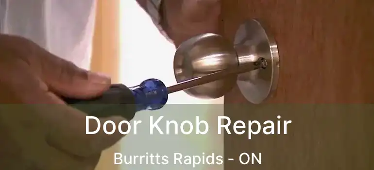  Door Knob Repair Burritts Rapids - ON