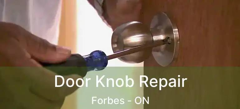  Door Knob Repair Forbes - ON