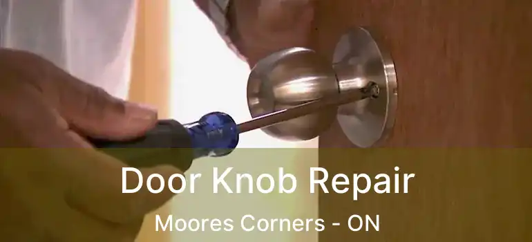  Door Knob Repair Moores Corners - ON