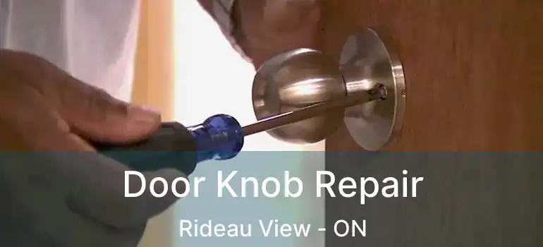  Door Knob Repair Rideau View - ON