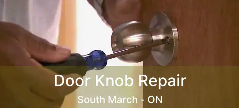  Door Knob Repair South March - ON