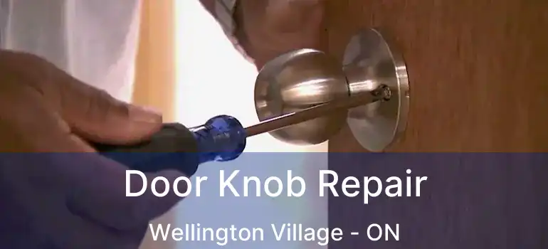  Door Knob Repair Wellington Village - ON