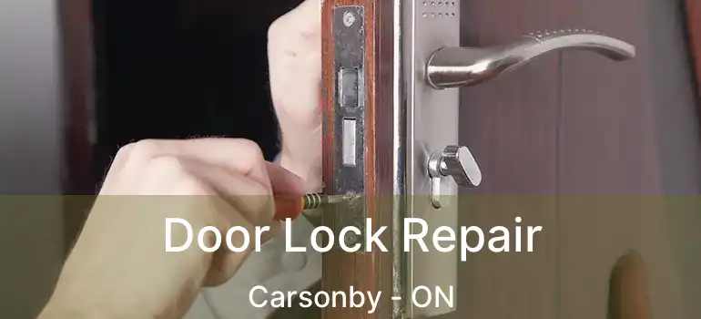  Door Lock Repair Carsonby - ON