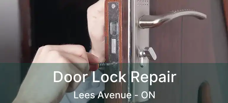  Door Lock Repair Lees Avenue - ON