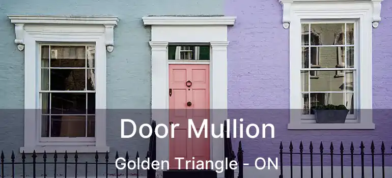  Door Mullion Golden Triangle - ON