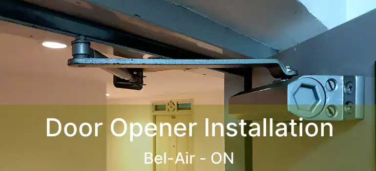  Door Opener Installation Bel-Air - ON