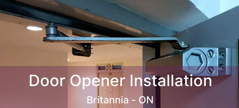  Door Opener Installation Britannia - ON