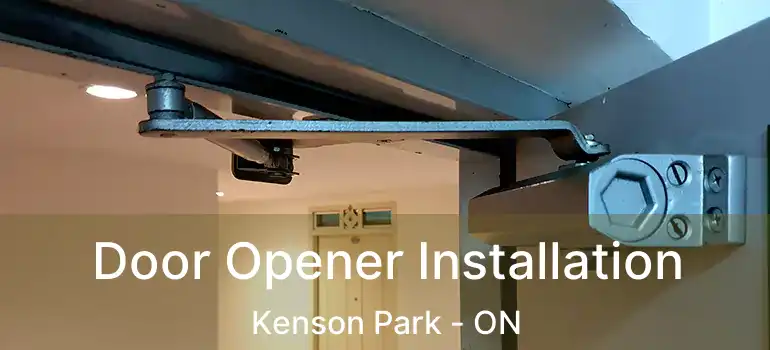  Door Opener Installation Kenson Park - ON