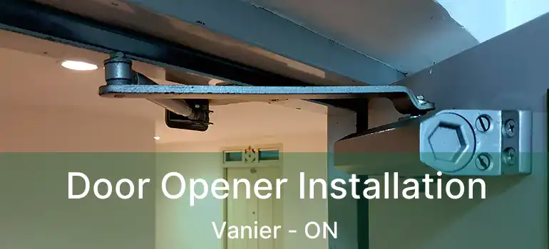  Door Opener Installation Vanier - ON