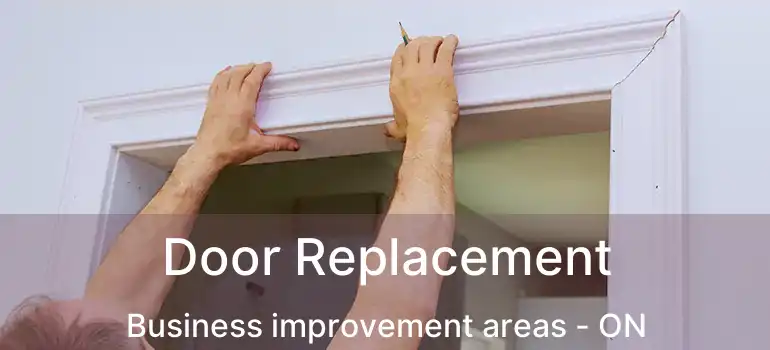  Door Replacement Business improvement areas - ON