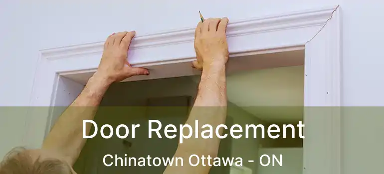  Door Replacement Chinatown Ottawa - ON