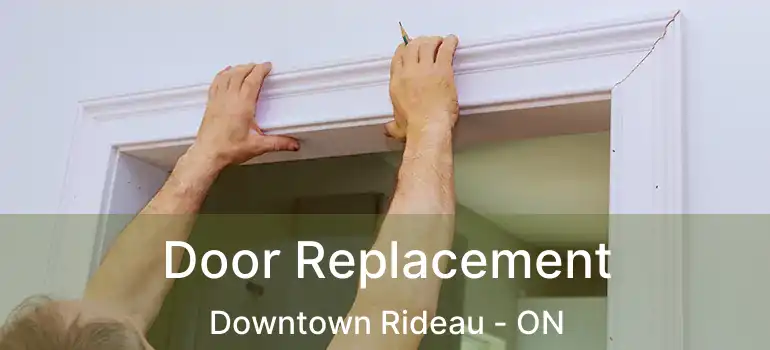  Door Replacement Downtown Rideau - ON