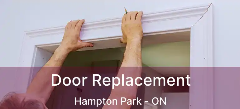  Door Replacement Hampton Park - ON