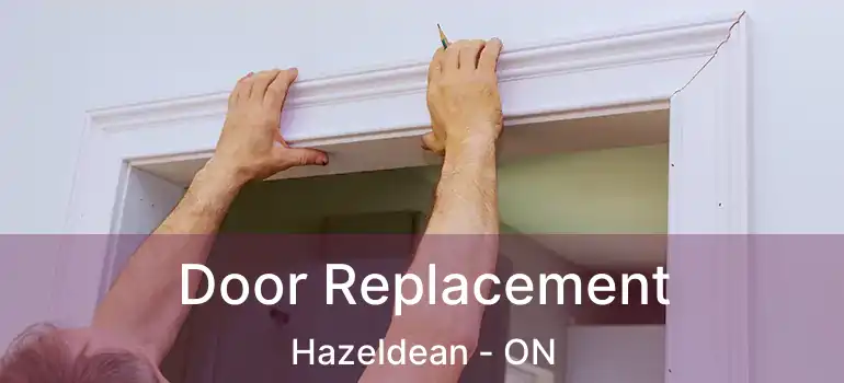  Door Replacement Hazeldean - ON