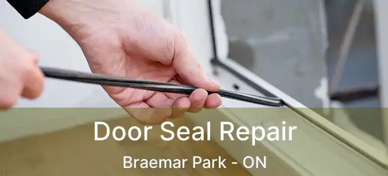  Door Seal Repair Braemar Park - ON